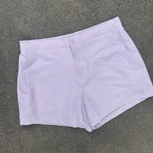 Abercrombie Men’s Lavender Striped Shorts